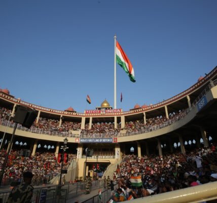 A teaser and brochure was released showcasing the country's tallest-tricolour flag at the Attari joint check post near Amritsar in Punjab