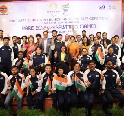 An Indian contingent of 84 athletes will participate in the Paris Paralympic Games