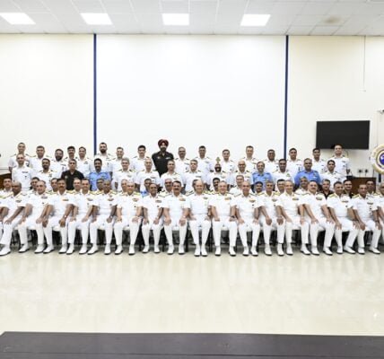 Chief of the Naval Staff Admiral Dinesh K Tripathi chairs Indian Navy's Operational Level Discussion held at Kochi