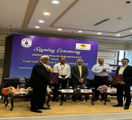 Coal India Limited and GAIL sign Joint Venture to set up Coal to SNG Plant