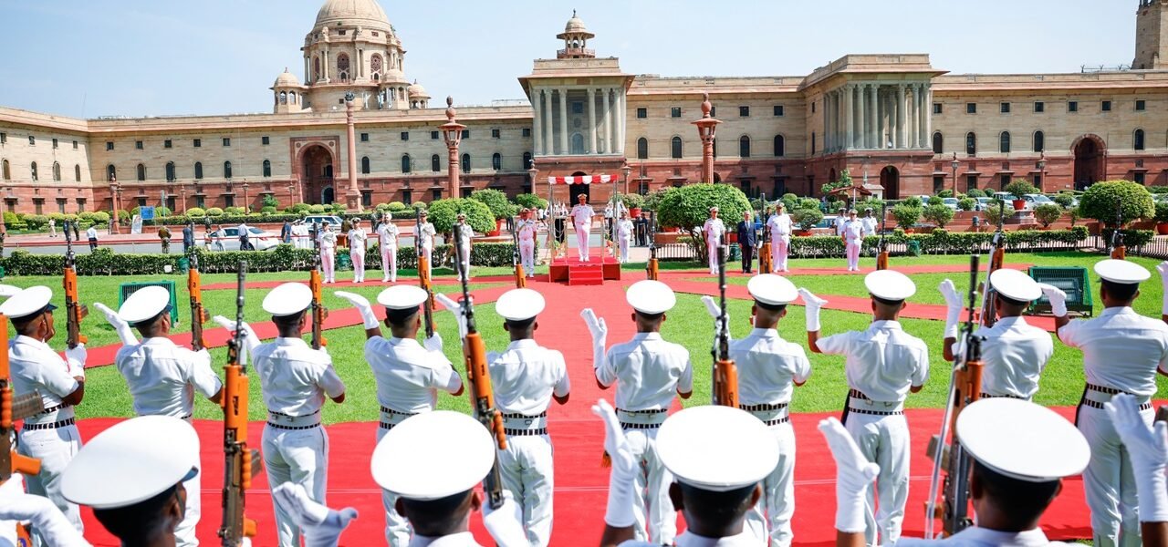 Commander of the Brazilian Navy, Admiral Marcos Sampaio Olsen on an official visit to India from 19 to 24 August
