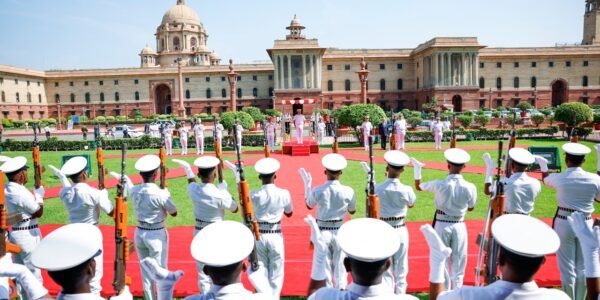 Commander of the Brazilian Navy, Admiral Marcos Sampaio Olsen on an official visit to India from 19 to 24 August