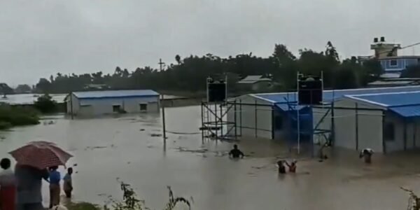 Continuous rains in Manipur have affected normal life, IMD has issued an orange alert