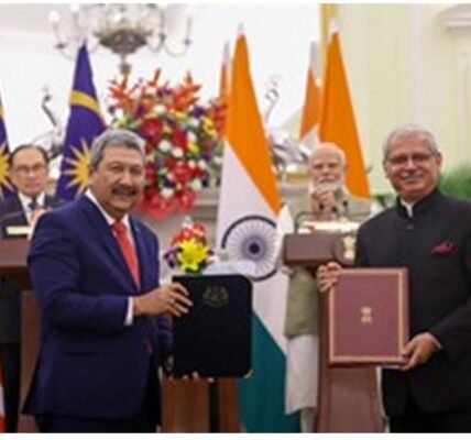 DARPG of Government of India and Government of Malaysia signed MoU on ‘Cooperation in the Field of Public Administration and Governance Reform’ for a period of five years