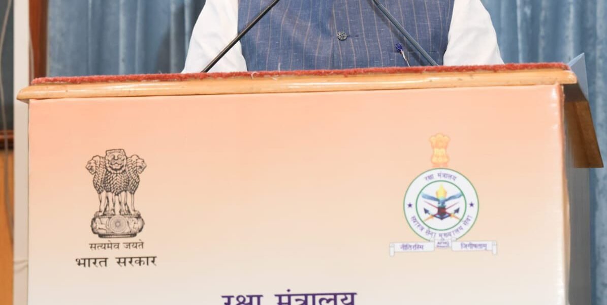 Defence Minister Rajnath Singh attended the 83rd AFHQ Civil Services Day celebrations held in New Delhi