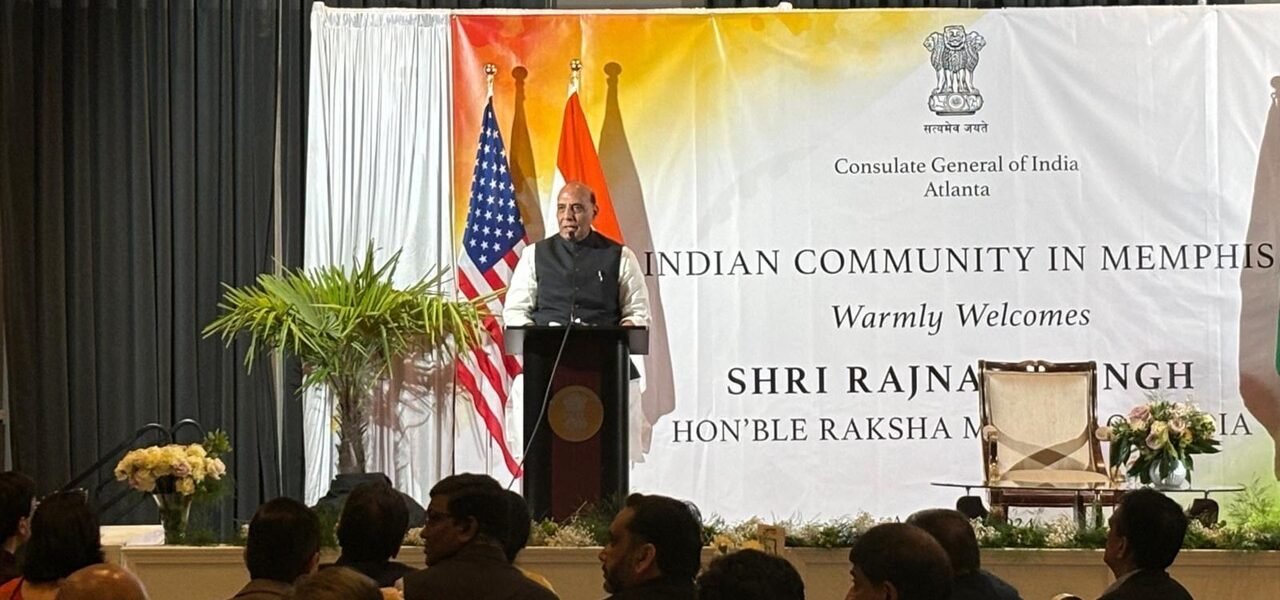 Defence Minister Rajnath Singh visits National Civil Rights Museum in Memphis