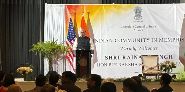 Defence Minister Rajnath Singh visits National Civil Rights Museum in Memphis