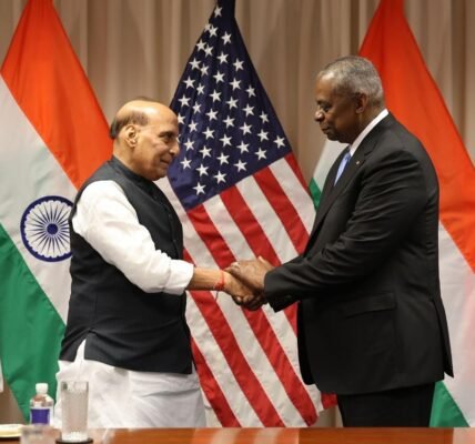 Defence Ministers of India and the United States review current defence cooperation activities between the two countries