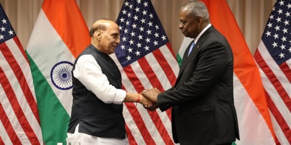 Defence Ministers of India and the United States review current defence cooperation activities between the two countries