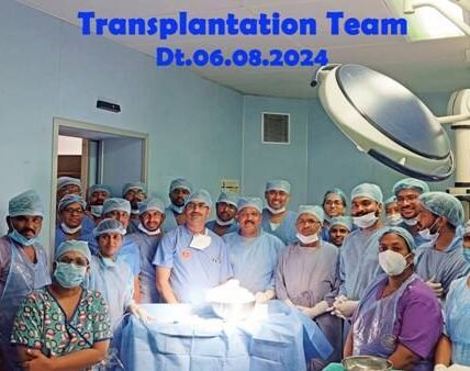 ESIC Super Speciality Hospital, Sanathnagar, Hyderabad successfully transplanted organs from a deceased patient