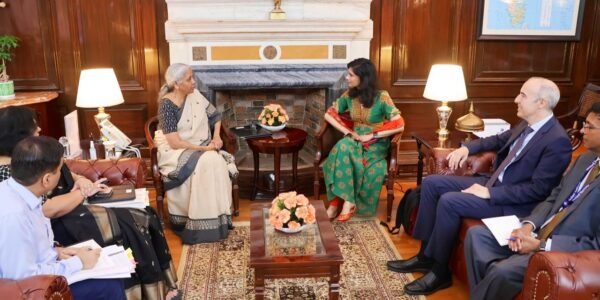 Finance Minister Nirmala Sitharaman held a meeting with IMF First Deputy Managing Director Gita Gopinath
