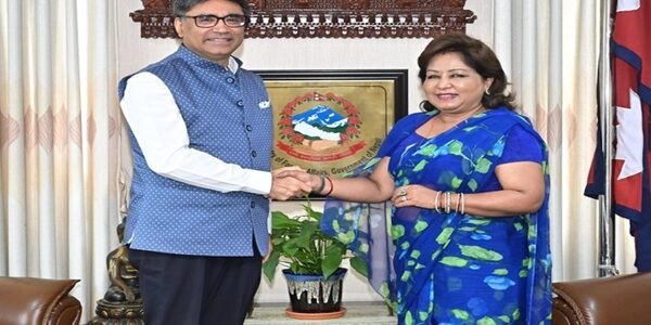 Foreign Secretary Vikram Misri met Nepal Foreign Minister Arzu Rana Deuba in Kathmandu today