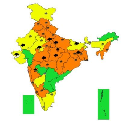 IMD predicted heavy rainfall in various parts of the country