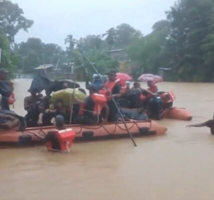 Heavy rains are expected in the eastern, western, north-western and central parts of the country during the next four days