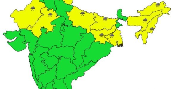 IMD predicted torrential rains in the northeastern, northwestern and eastern regions of the country till August 16