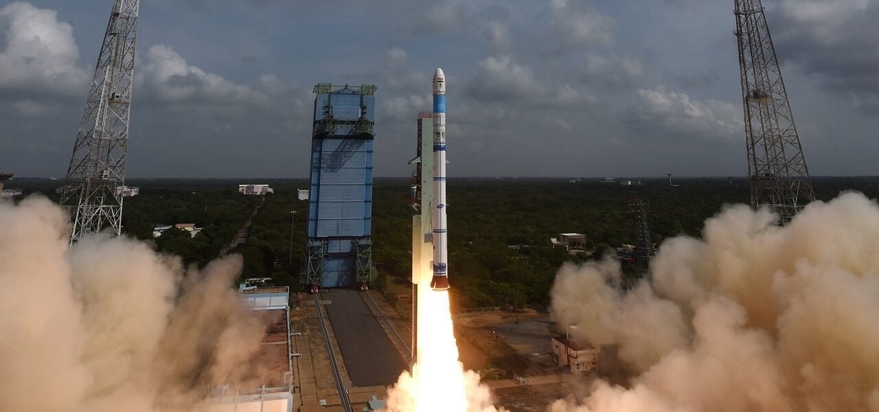 ISRO's latest earth observation satellite 'EOS-08' was launched by SSLV-D3 from Satish Dhawan Space Centre, Sriharikota