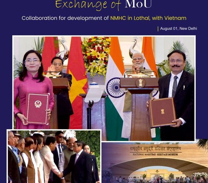 India and Vietnam come together to preserve maritime history with NMHC at Lothal, Gujarat