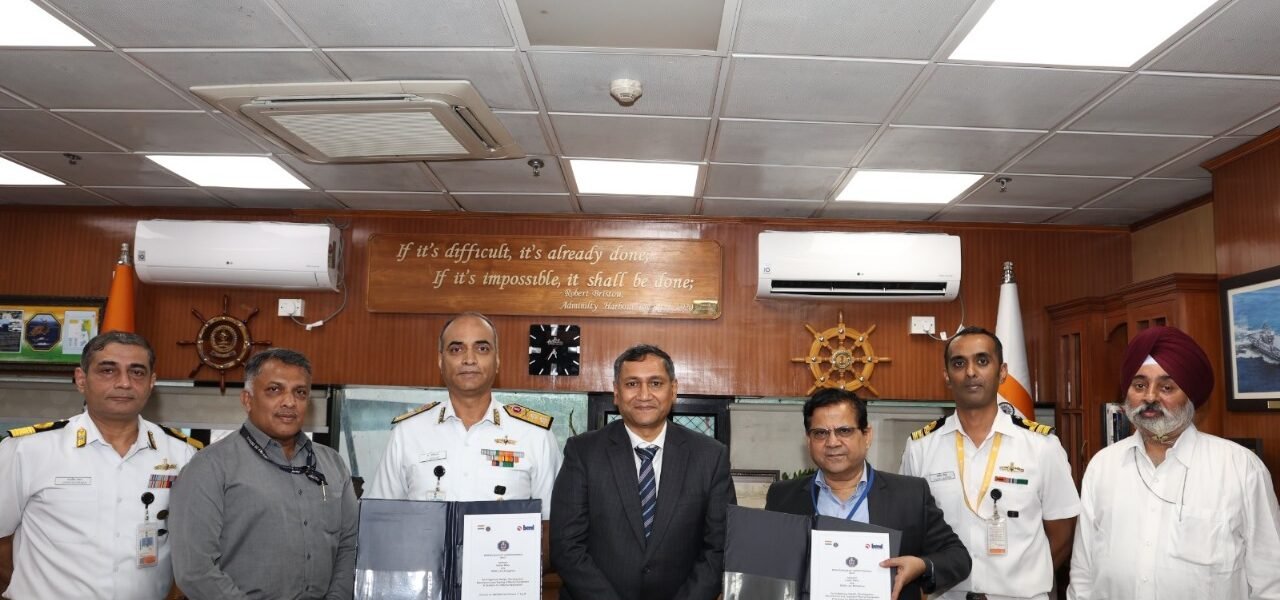 Indian Navy signs MoU with BEML Limited