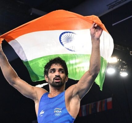 Indian wrestler Aman Sehrawat won bronze medal in wrestling at Paris Olympics