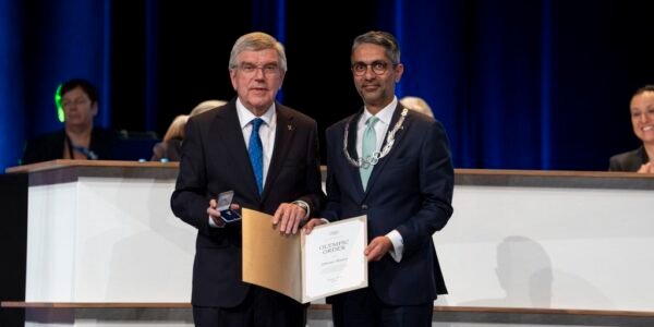International Olympic Committee confers highest honour Olympic Order on Abhinav Bindra in Paris