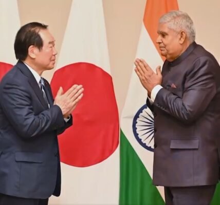 Japanese Parliamentary and Business Delegation calls on Vice President Jagdeep Dhankhar