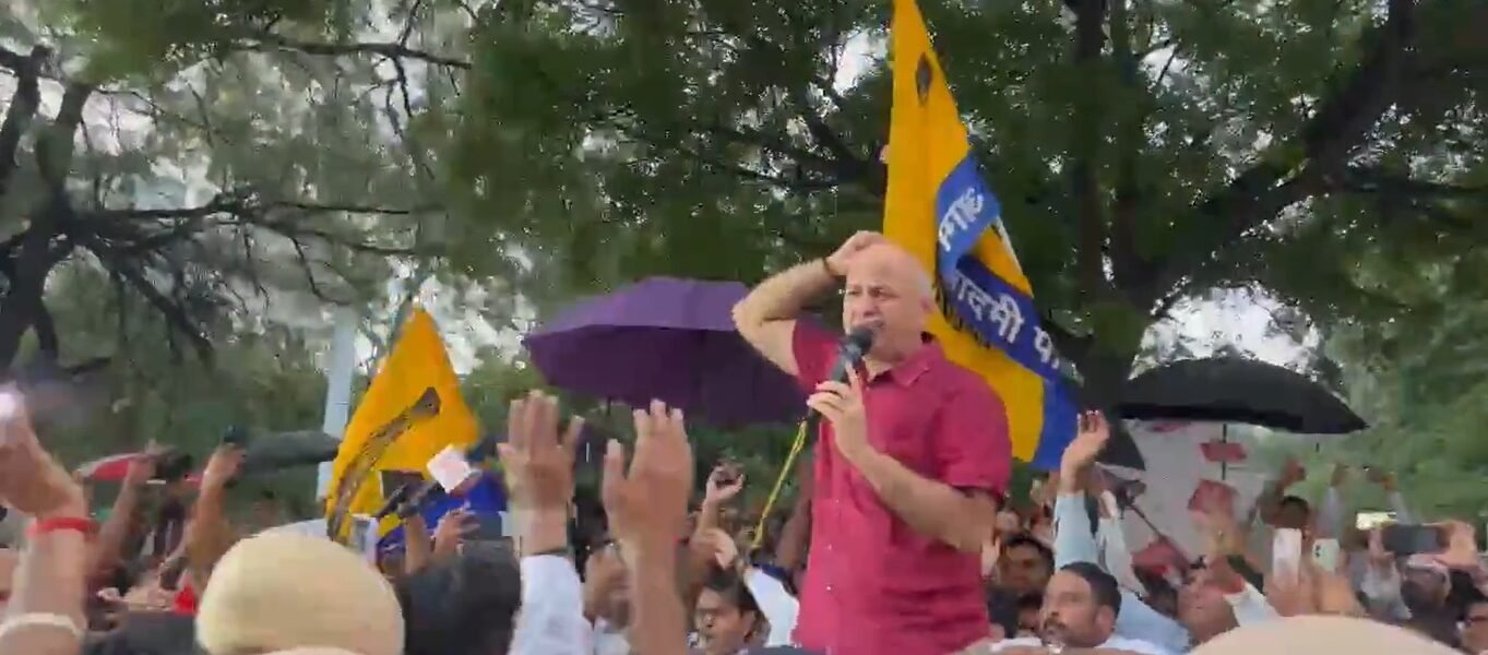 Manish Sisodia came out of Tihar Jail after 17 months