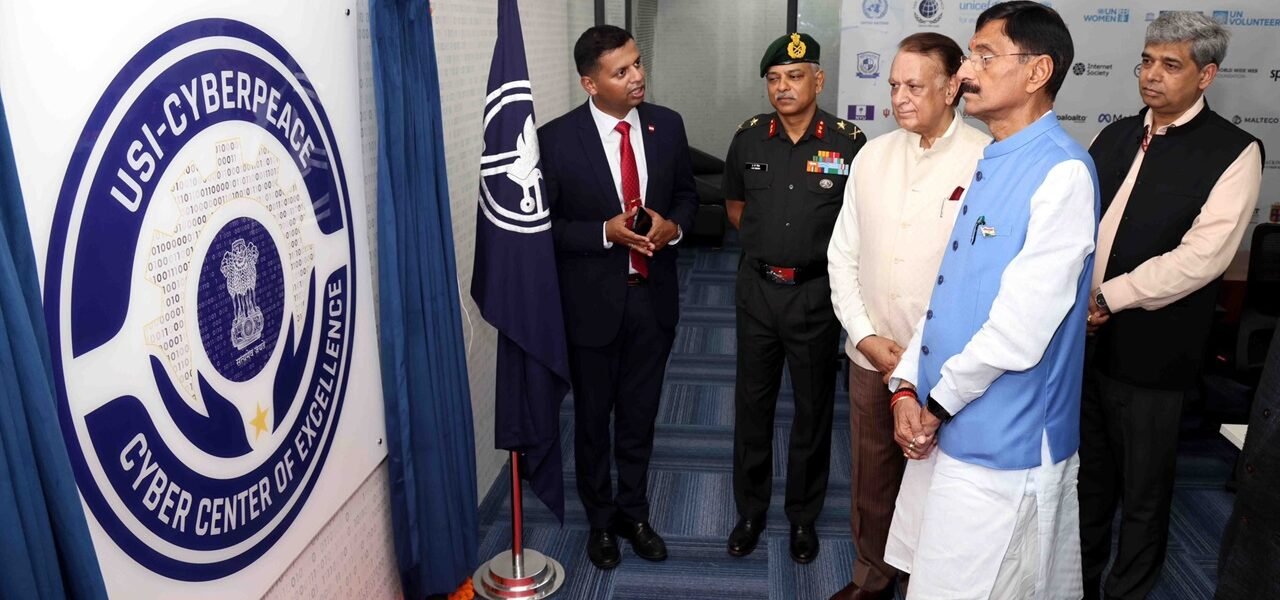 Minister of State for Defence inaugurates Phase 2 of USI-CyberPeace collaboration Cyber ​​Centre of Excellence and Research in New Delhi