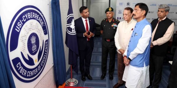 Minister of State for Defence inaugurates Phase 2 of USI-CyberPeace collaboration Cyber ​​Centre of Excellence and Research in New Delhi