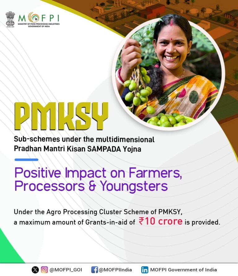 खाद्य प्रसंस्करण उद्योग मंत्रालय ने बहुउत्पाद खाद्य विकिरण इकाइयों की स्थापना के लिए ईओआई/प्रस्ताव आमंत्रित किए