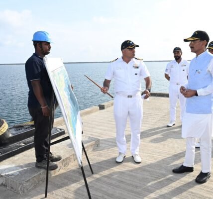 MoS Defence Sanjay Seth visits Naval Base Karwar to review Indian Navy's operational capabilities and ongoing infrastructure projects