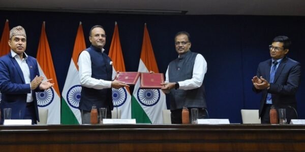 MoU signed between the Ministry of External Affairs and NewSpace India Limited for the launch of Nepal's Munal satellite
