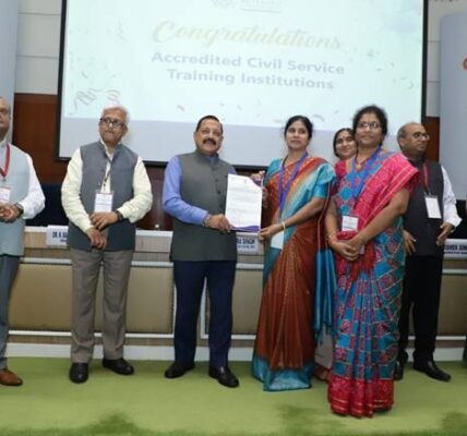 NI-MSME, Hyderabad awarded the Recognition Certification of 3-Star Rating ‘Excellent’ by the Commission for Capacity Building (CBC)