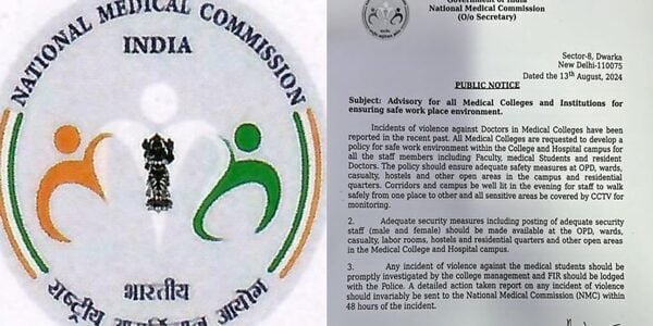 National Medical Commission issues advisory to medical colleges to ensure safe environment