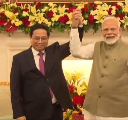 PM Modi and PM of Vietnam Pham Minh Chinh held bilateral meeting at Hyderabad House