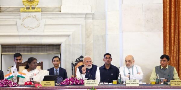 PM Modi attended the conference of Governors at Rashtrapati Bhavan