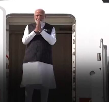 PM Narendra Modi returned home this afternoon after a successful visit to Poland and Ukraine