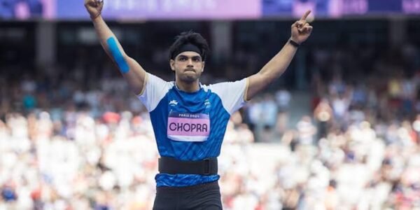 Paris Olympics Neeraj Chopra wins silver medal in men's javelin throw event