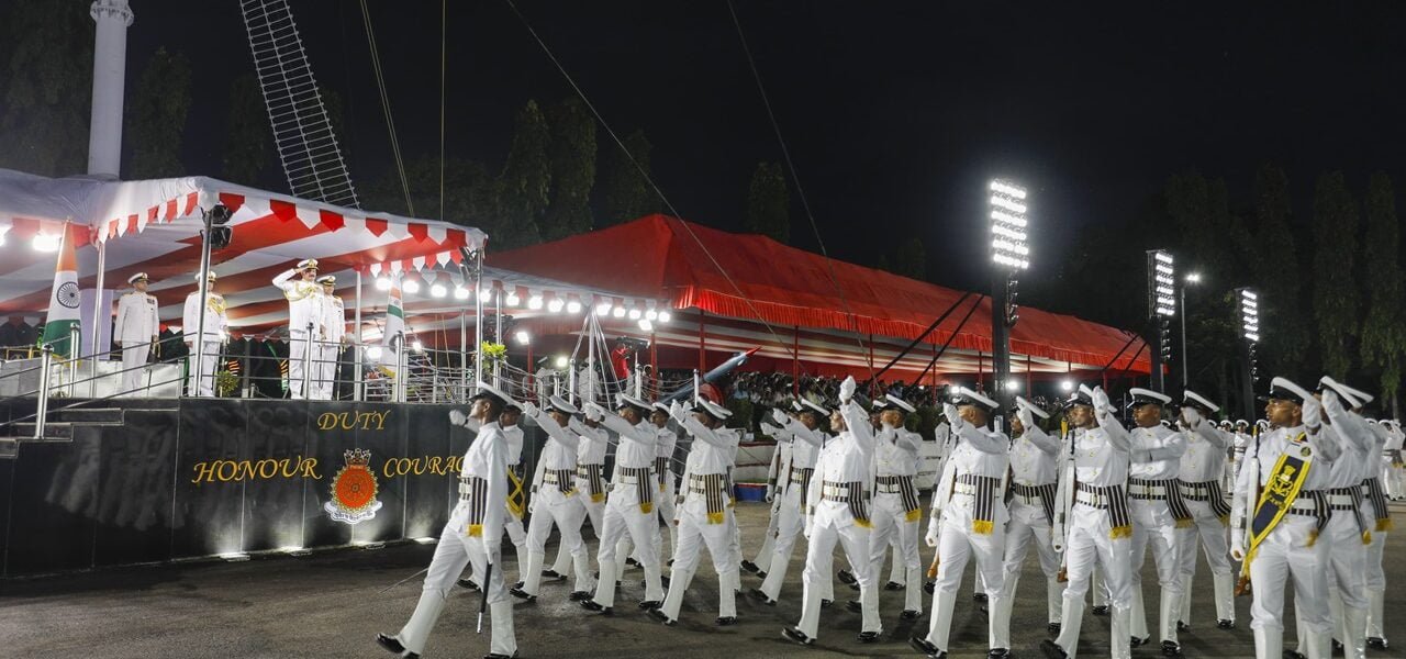 Passing Out Parade of 01-24 Batch of Agniveers at INS Chilka of Indian Navy