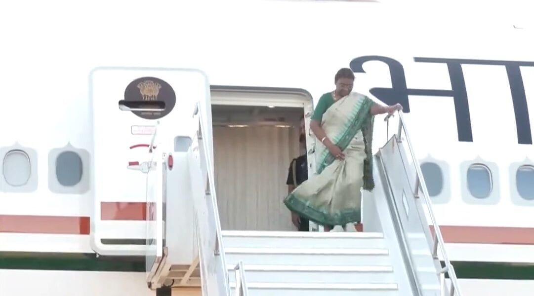 President Draupadi Murmu arrived in Fiji on a state visit