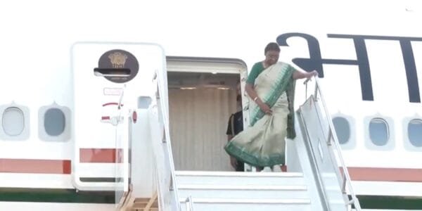 President Draupadi Murmu arrived in Fiji on a state visit