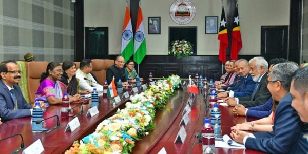 President Draupadi Murmu held bilateral talks with President and Prime Minister of Timor Leste; three MoUs on mutual cooperation signed between the two countries