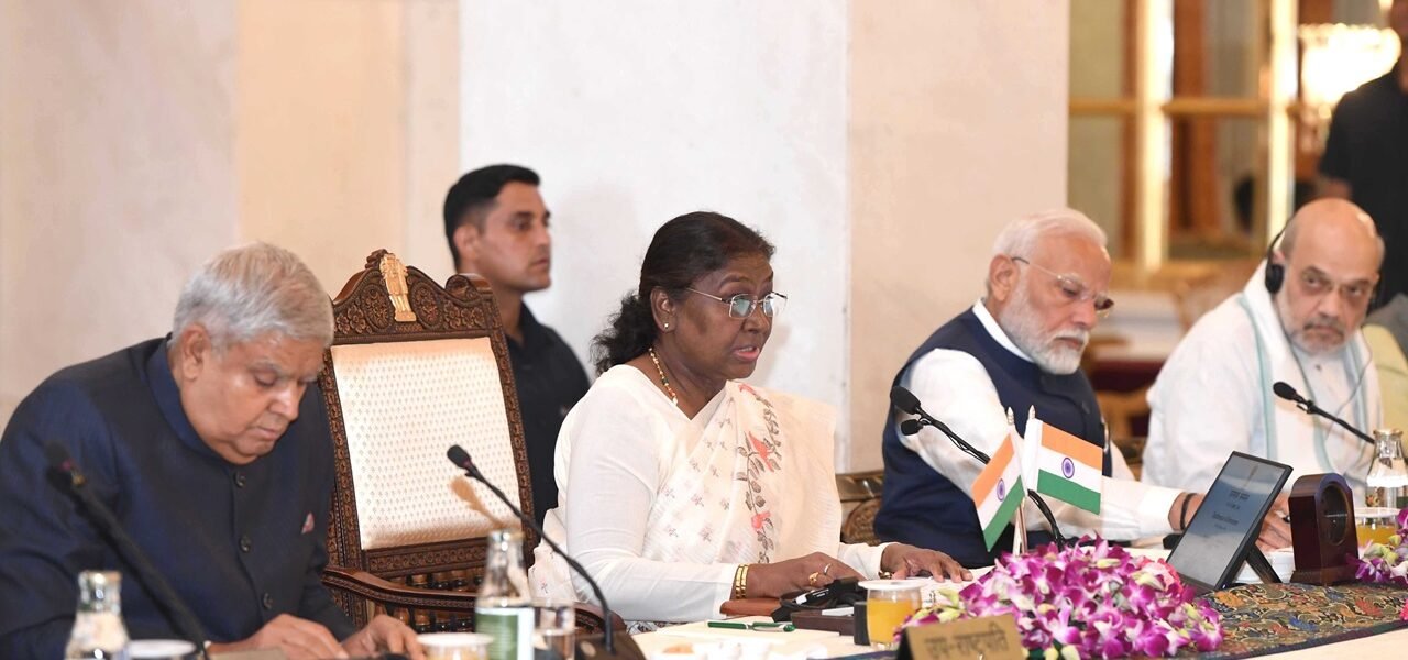 President Draupadi Murmu inaugurated the Conference of Governors at Rashtrapati Bhavan in New Delhi today