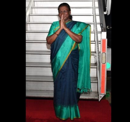 President Draupadi Murmu leaves on official visit to Fiji, New Zealand and Timor Leste