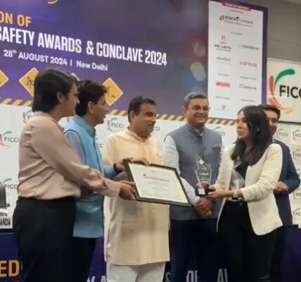 Road Transport and Highways Minister Nitin Gadkari addresses the 6th FICCI Road Safety Awards and Conference 2024