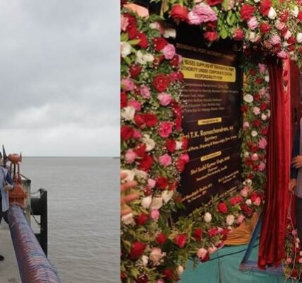 Secretary, Ministry of Ports, Shipping and Waterways reviews key development projects and inaugurates various welfare initiatives at Deendayal Port, Gujarat