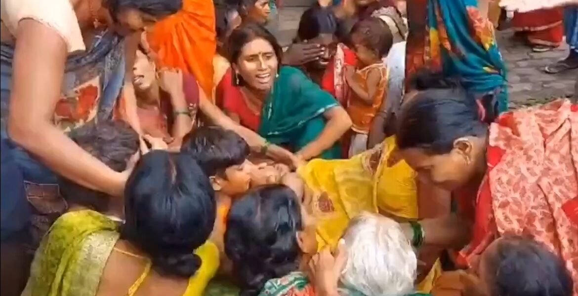 Seven people died in a stampede at a temple in Jehanabad district of Bihar