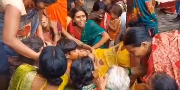 Seven people died in a stampede at a temple in Jehanabad district of Bihar