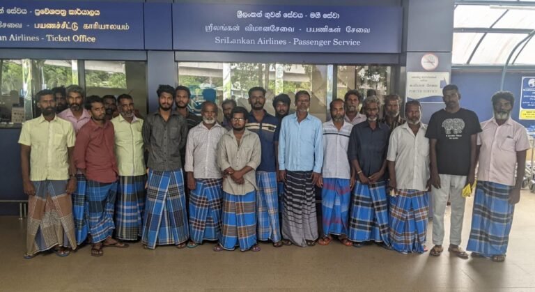 श्रीलंका ने 21 भारतीय मछुआरों को रिहा किया