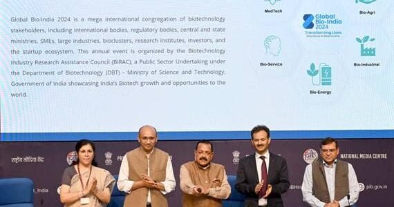 “The next industrial revolution will be driven by the bio-economy” - Union Minister Dr Jitendra Singh