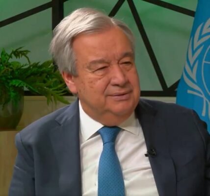 UN Secretary-General Antonio Guterres calls for a ban on nuclear testing